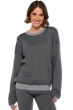 Baumwolle & Cashmere kaschmir pullover damen baumwolle cashmere stormie black grey marl l